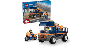Amazon: LEGO® City Motorcycle Transporter (60491) à 15,99€ (au lieu de 19,99€)
