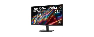 JoyBuy: Moniteur de bureau 23,8" - 1080p, 100 Hz, bordures ultra-étroites à 69,99€ (au lieu de 89,99€)
