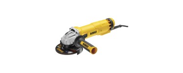 Amazon: Meuleuse d'angle DeWalt DWE4237-QS 125mm 1400W à 76,02€ (au lieu de 94,28€)
