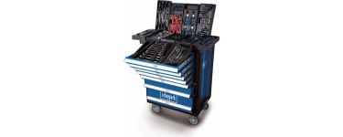 ManoMano: Servante d'atelier Scheppach TW1000 - 263 pièces, 7 tiroirs, 450 kg à 291,08€ (au lieu de 469,2€)