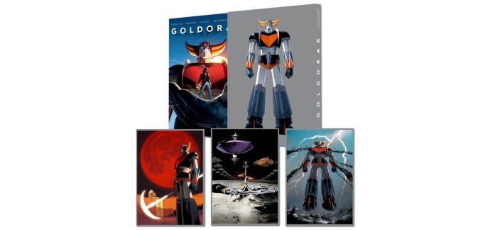 Amazon: Coffret BD Goldorak Silver à 21,65€ (au lieu de 33€)