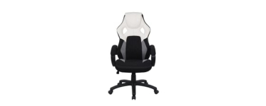 Conforama: Fauteuil gaming RAYAN - assise réglable en hauteur, dossier inclinable à 119,99€