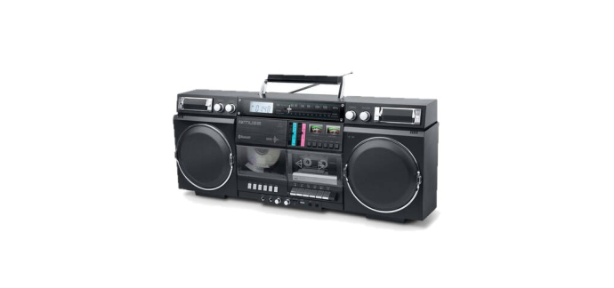 JoyBuy: Radio portable CD enregistreur de cassette et Bluetooth à 149€ (au lieu de 249,90€)