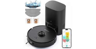 JoyBuy: Robot aspirateur laveur Lubluelu L15 Max - 4000 Pa, navigation laser, 5 cartes à 105,99€