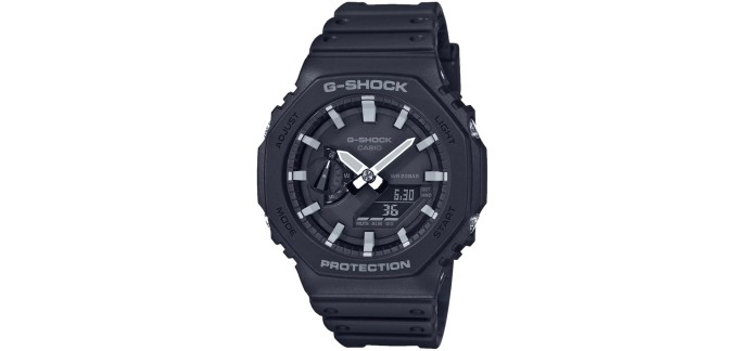 Amazon: Montre Casio Quartz GA-2100-1AER - Noir à 69,93€ (au lieu de 74,52€)