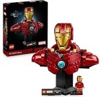 Amazon: LEGO® Marvel Buste d'Iron Man MK4 (76327) à 39,99€ (au lieu de 43,99€)