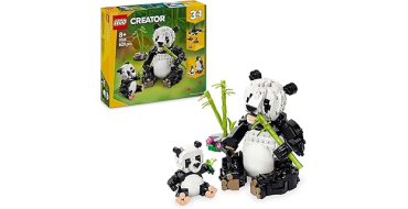 Amazon: LEGO® Creator Animaux Sauvages  la Famille de Pandas (31165) à 28,79€ (au lieu de 39,99€)