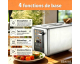 JoyBuy: WHALL Grille-pain numérique 2 tranches, écran tactile, 6 niveaux à 19,99€ (au lieu de 49,99€)