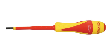 Amazon: Tournevis fente ultimate isolé Ks Tools - 1000V, 4,0x100 mm, acier inoxydable à 4,65€