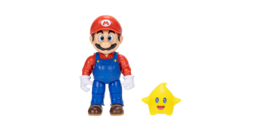 Amazon: Figurines Film Super Mario Galaxy - 12cm, avec Accessoire étoile Luma à 12,99€ (au lieu de 22,33€)