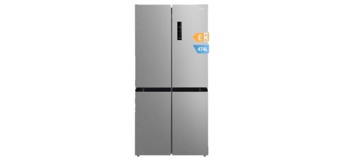 JoyBuy: Comfee by Midea RCF470LS2EU(E) Réfrigérateur 4 portes 474 L à 537€ (au lieu de 999€)