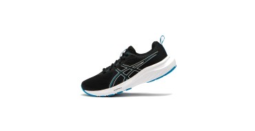 Decathlon: ASICS Gel-Winhawk - Chaussure de running homme noir et bleu à 44,99€ (au lieu de 74,99€)