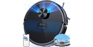 JoyBuy: Lubluelu SL60D Aspirateur robot laveur 2-en-1 - 4000 Pa, navigation laser, 55 dB à 92,99€