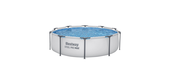 Amazon: Piscine Bestway Steel Pro Max 3,05m x 76cm à 61,05€ (au lieu de 104,95€)