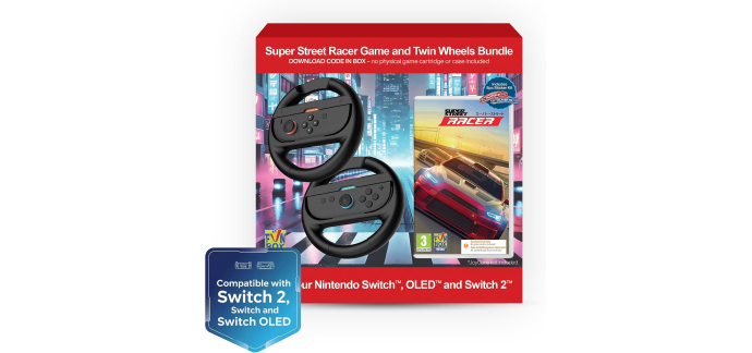 Amazon: Super Street Racer Bundle (Switch Dématérialisé) à 20,99€ (au lieu de 24,99€)