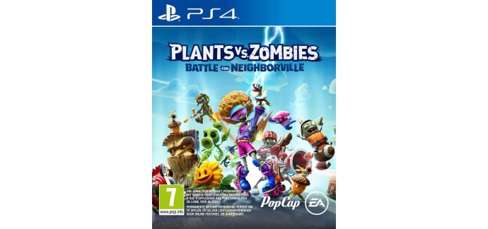 Amazon: Plants vs Zombies  La Bataille de Neighborville (PS4) à 16,80€ (au lieu de 19,99€)