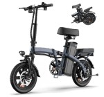 JoyBuy: Vélo électrique pliable 14 pouces - Batterie 48V 7,5Ah, autonomie 40-60 km à 399€ (au lieu de 600€)