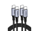 Amazon: Lot de 2 Câble Ugreen USB C vers USB C - 2m, PD 100W 5A 20V à 13,59€ (au lieu de 17,33€)