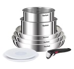 Boulanger: Batterie de cuisine Tefal Ingenio Emotion 8 pcs inox à 79,99€ (au lieu de 159,99€)