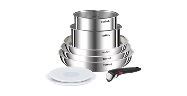 Boulanger: Batterie de cuisine Tefal Ingenio Emotion 8 pcs inox à 79,99€ (au lieu de 159,99€)