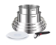 Boulanger: Batterie de cuisine Tefal Ingenio Emotion 8 pcs inox à 79,99€ (au lieu de 159,99€)