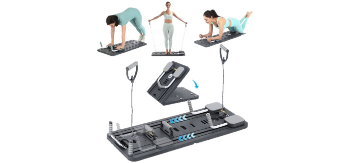 JoyBuy: Capelli Sport Table de reformateur multifonctionnelle pliable à 39,99€ (au lieu de 59,99€)