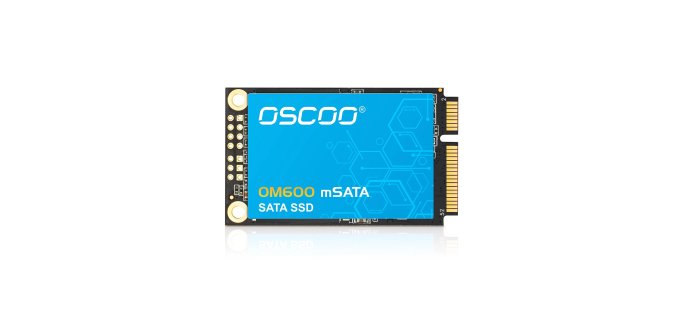 Amazon: SSD mSATA Oscoo OM600 - 2 To à 167,19€ (au lieu de 205,58€)