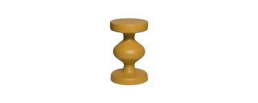 Sweeek: Table d'appoint en métal Ø29,5 - Moutarde à 48,99€ (au lieu de 69,99€)