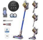 JoyBuy: UNINELL HOME UV1 Aspirateur balai sans fil 45KPa/450W, 60 min, batterie amovible à 59,99€