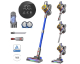 JoyBuy: UNINELL HOME UV1 Aspirateur balai sans fil 45KPa/450W, 60 min, batterie amovible à 59,99€
