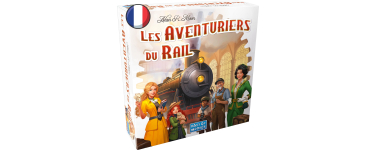 Amazon: Jeu de Société - Les Aventuriers du Rail à 27,92€ (au lieu de 34,15€)