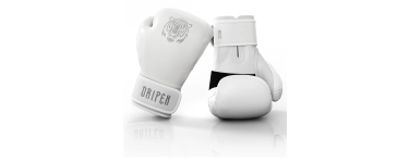 Amazon: Gants d'Entraînement de Boxe Cuir Dripex - Blanc ou Noir, 8/10 Oz à 9,99€ (au lieu de 32,45€)