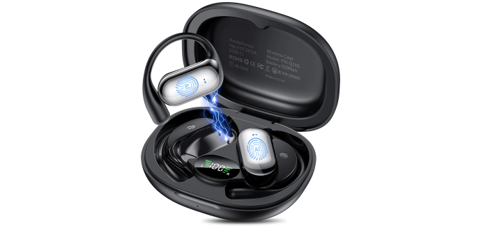 Amazon: AI Écouteurs traduction instantanée - 198 langues, 80h, Bluetooth 6.1 à 34,99€