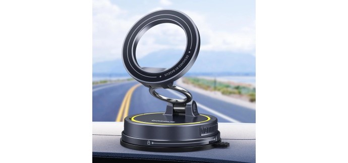 Amazon: Support Téléphone à Ventouse Baseus VC2 Flex - Magnétique à 12,99€ (au lieu de 23,15€)