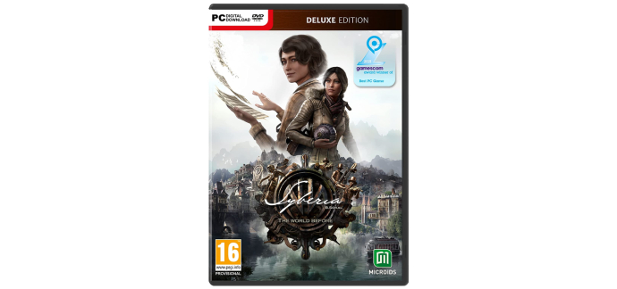 Amazon: Syberia The World Before - Édition Deluxe (PC Dématérialisé) à 22€ (au lieu de 49,99€)