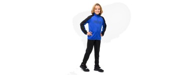Decathlon: PUMA Ensemble de survêtement polyester enfant, bleu et noir à 22,99€ (au lieu de 39,99€)