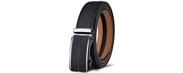 Amazon: Ceinture Cuir 35mm - Boucle Automatique, Taille Ajustable à 14,98€ (au lieu de 25,93€)
