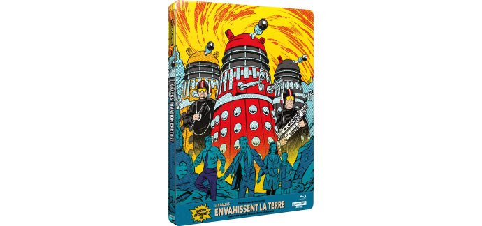 Amazon: Blu-Ray 4K UHD Steelbook Les Daleks Envahissent La Terre à 14,99€ (au lieu de 15,13€)