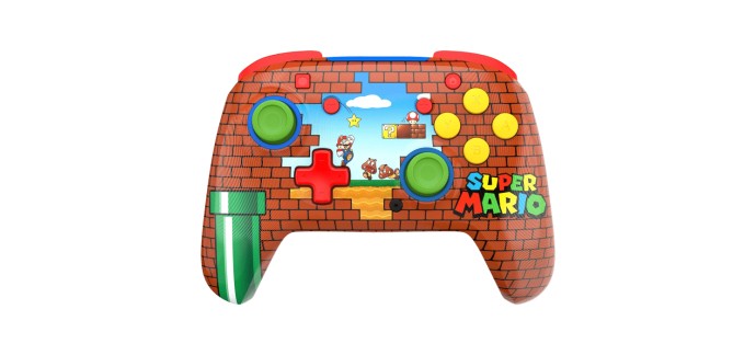 Micromania: Manette Mario Brick (Switch) à 39,99€ (au lieu de 59,99€)