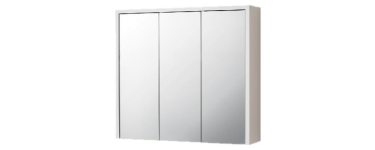 LIDL: LIVARNO Armoire de toilette miroir Boston - 65 x 60 x 16,2 cm, 6 tablettes à 34,99€