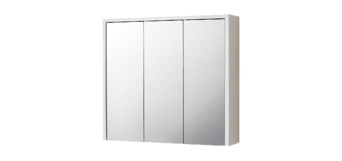 LIDL: LIVARNO Armoire de toilette miroir Boston - 65 x 60 x 16,2 cm, 6 tablettes à 34,99€