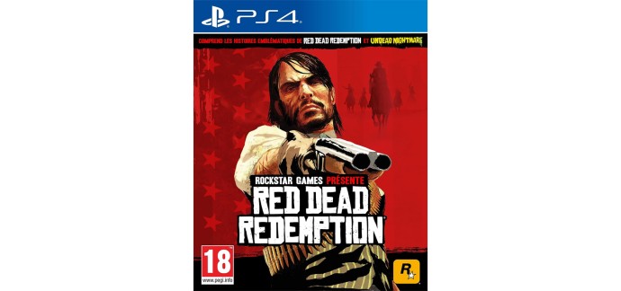 Carrefour: Red Dead Redemption 2 (PS4) à 12,99€ (au lieu de 49,99€)