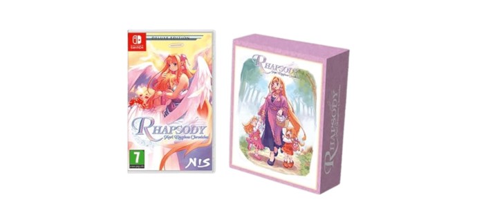 Amazon: Rhapsody Marl Kingdom Chronicles Édition Limitée (Switch) à 64,42€ (au lieu de 99,99€)