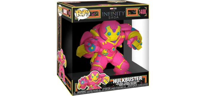 Amazon: Funko Pop Marvel Iron Man Hulkbuster Noir à 19,99€ (au lieu de 44,99€)