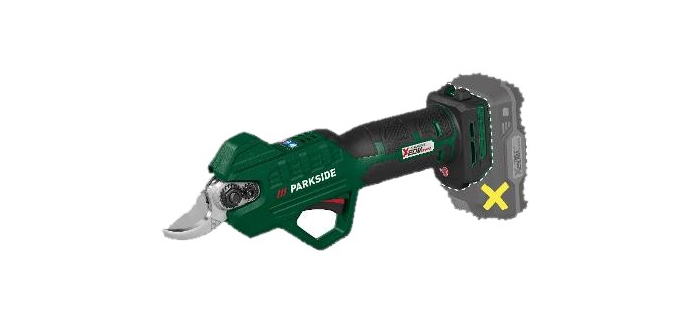 LIDL: PARKSIDE Coupe-branches sans fil PAAS 20-Li B1, 20 V à 21,99€ (au lieu de 34,99€)