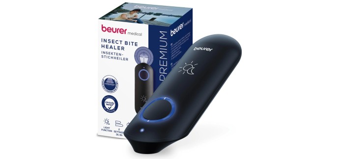 Amazon: Stylo anti moustique chauffant Beurer BR90 Day&Night à 23,99€ (au lieu de 29,50€)