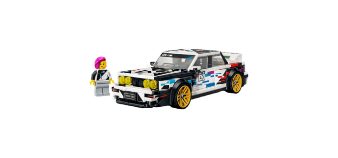 Amazon: LEGO 77263 BMW M3 E30 à 25,99€ (au lieu de 27,99€)