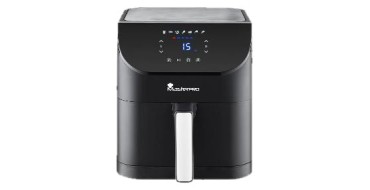 LIDL: MASTERPRO Friteuse sans huile 6 L - 1500 W, 7 programmes à 39,99€ (au lieu de 59,99€)
