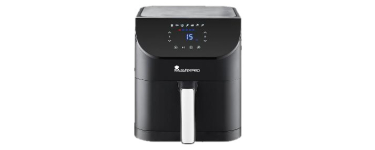 LIDL: MASTERPRO Friteuse sans huile 6 L - 1500 W, 7 programmes à 39,99€ (au lieu de 59,99€)