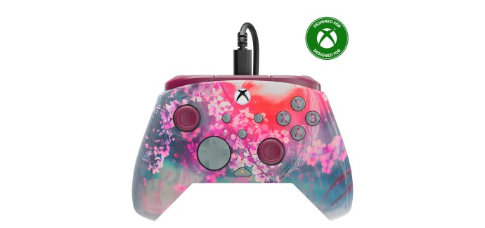 Amazon: Manette de jeu filaire Turtle Beach Rematch Advanced Kyoto Bloom à 29,99€ (au lieu de 37,78€)